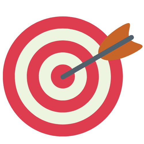 Blue and Yellow Shapes Round Emblem School Logo (3) target